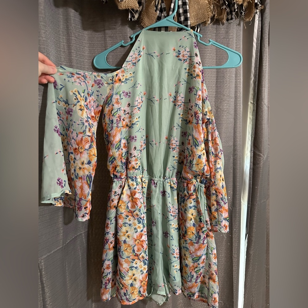 Love Riche floral romper